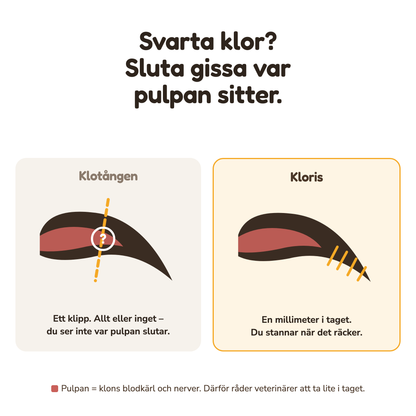 Kloris Trimmer Pro - Klipp inte i blindo. Slipa.